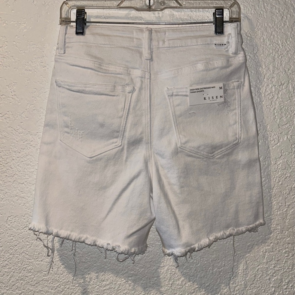 NWT Risen destroyed denim shorts - Picture 5 of 9